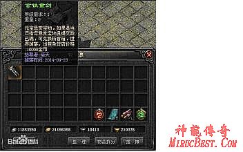 纯金币1.76复古传奇